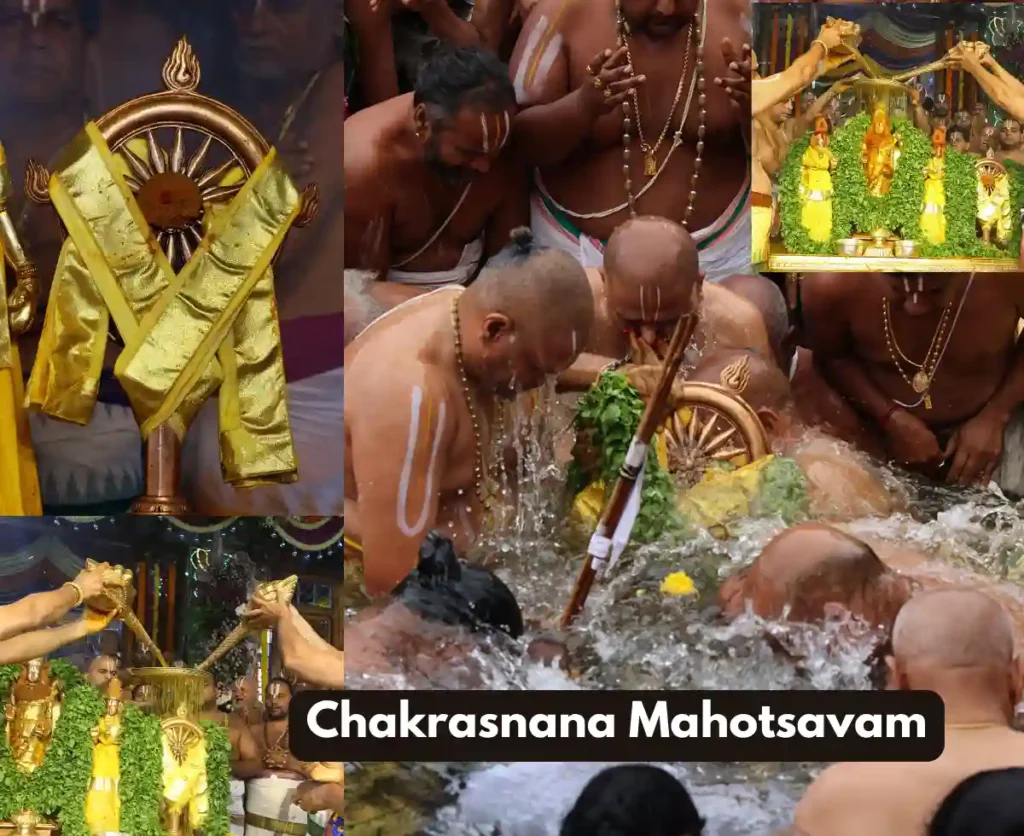 Chakra snanam Mahotsavam