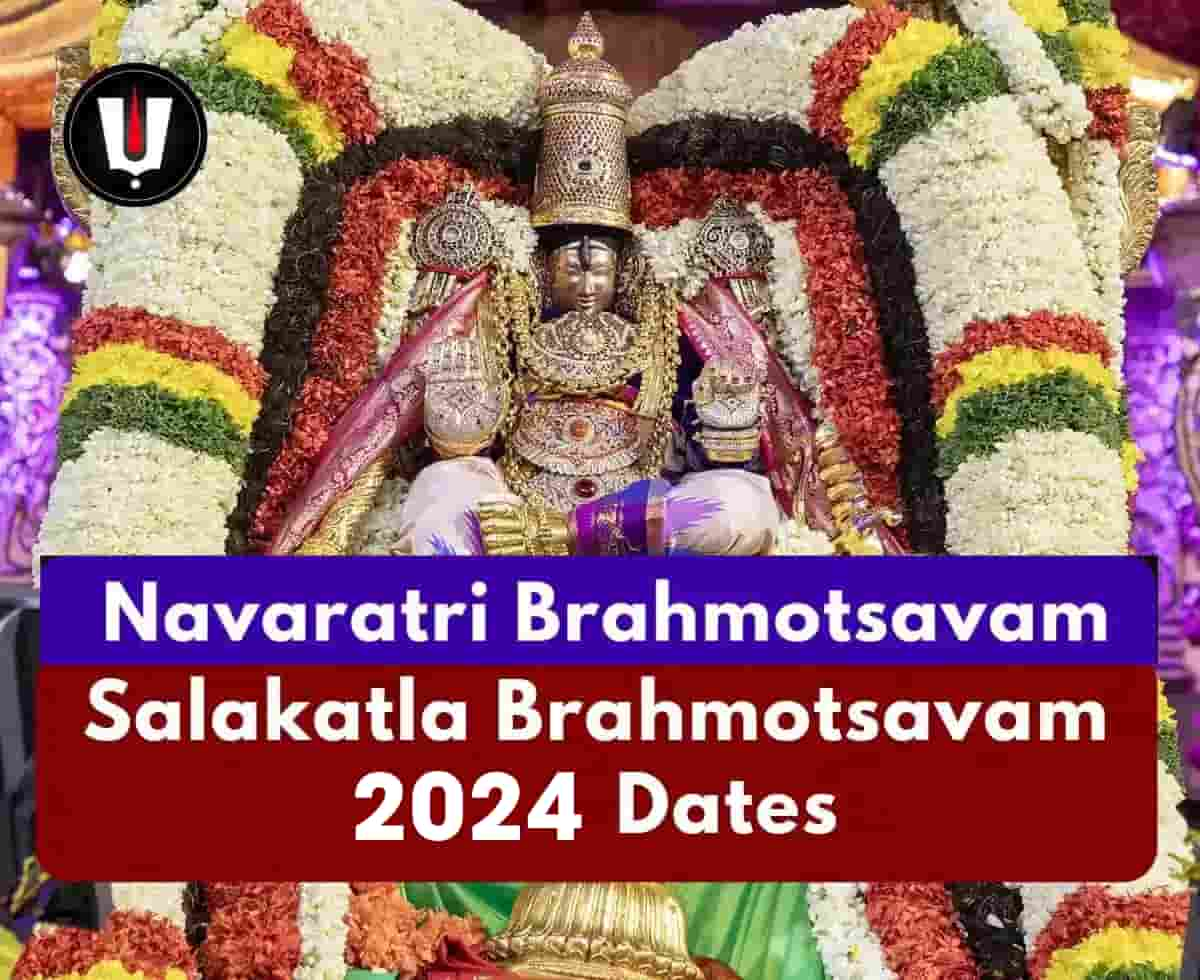 TTD Brahmotsavam 2024 Dates Timings Vahanam Schedule 2024